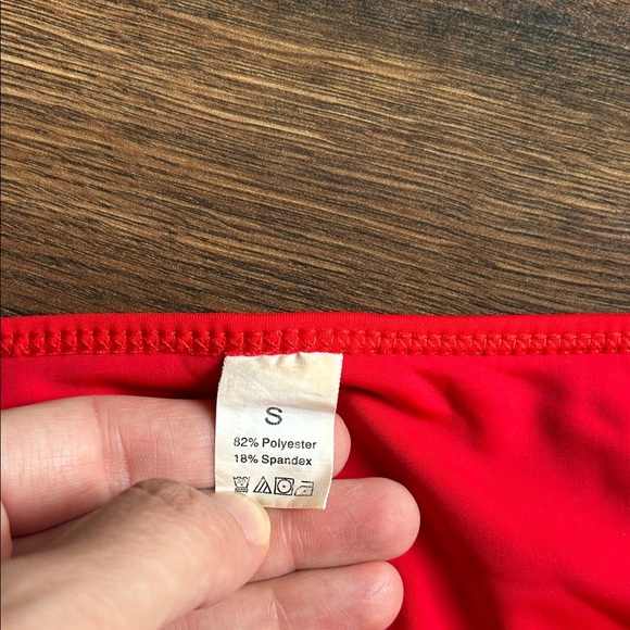 Red Triangle Bikini Set | Red Bikini Set | Red Bikini | Red String Bikini - Picture 9 of 9